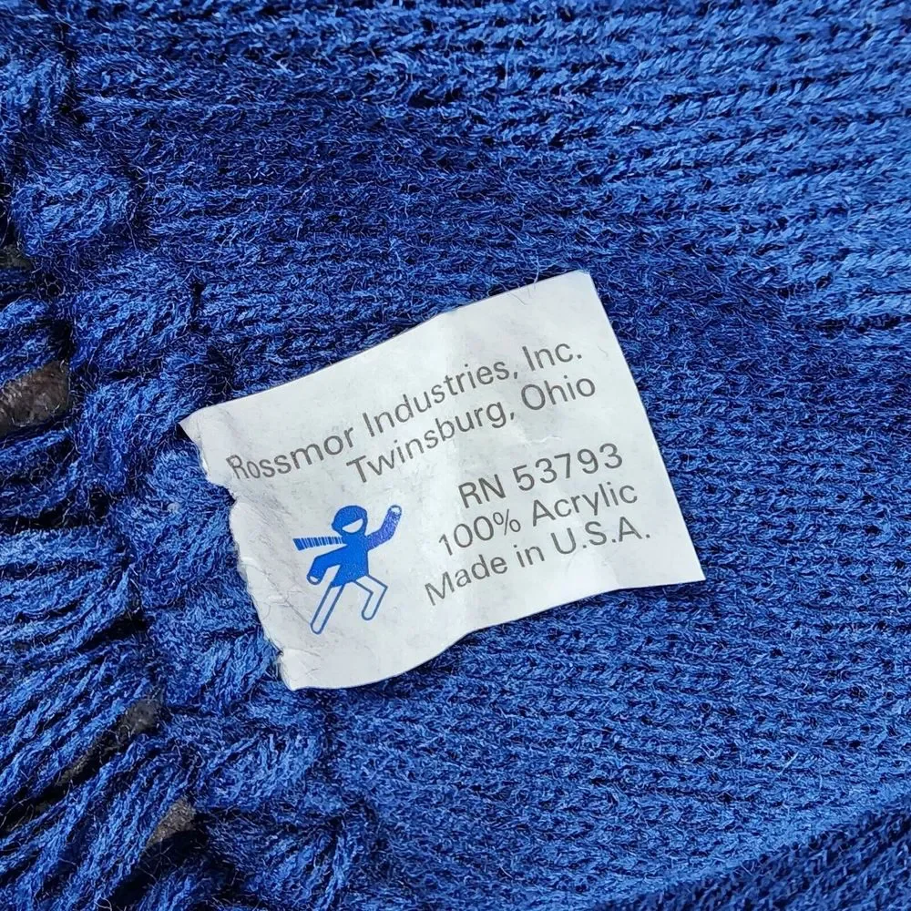NWT Vintage Dallas Cowboys NFL Play Football Licensed Winter Scarf Star Emblem